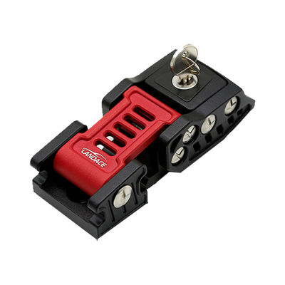 Jeep Wrangler Locking Hood Locks Kit с тяжелой алюминиевой сплавом красный и черный