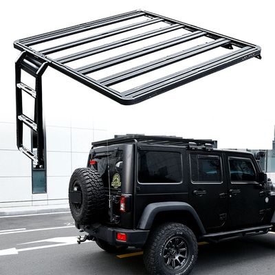 Специализированная односторонняя лестница для Jeep Wrangler JK Side Door Ladder Retrofit Kit Q235-8