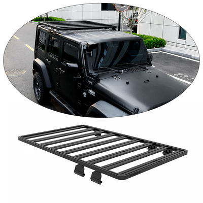 JEEP JK 4X4 Off Road Vehicle Roof Rack Черный алюминиевый сплав с инструкцией по установке