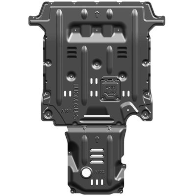 Защита двигателя Alfa Romeo Giulia с магниевым алюминиевым сплавом в черном цвете