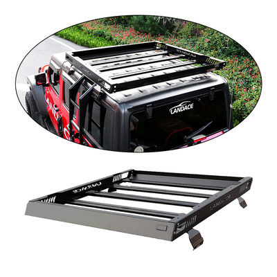 Wrangler JL Car Roof Rack Basket AL6063 SS304 Грузовой корзины
