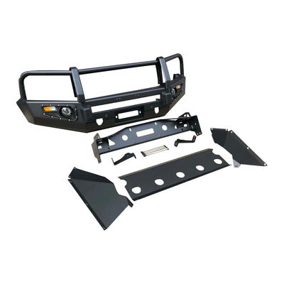Высокочерный передний бампер для Volkswagen Amarok Steel Polished Auto Parts