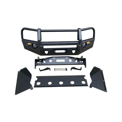 Высокочерный передний бампер для Volkswagen Amarok Steel Polished Auto Parts