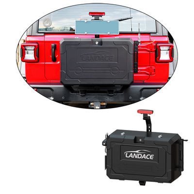2016-2018 Landace 4x4 Экстериорные аксессуары Задняя горка Алюминиевая коробка для Jeep