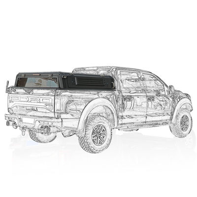 Водонепроницаемая твердая крыша Ford F150 Покрытие кровати Нет установки бурения