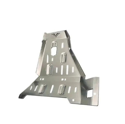 Покрытие двигателя с высокой защитой под кузовом для Jeep Wrangler JL Full Skid Plate 2018- Серебро