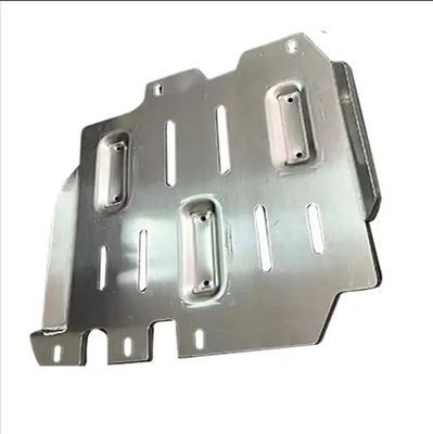 Покрытие двигателя с высокой защитой под кузовом для Jeep Wrangler JL Full Skid Plate 2018- Серебро