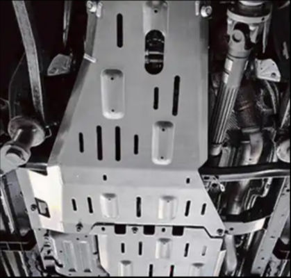 Покрытие двигателя с высокой защитой под кузовом для Jeep Wrangler JL Full Skid Plate 2018- Серебро