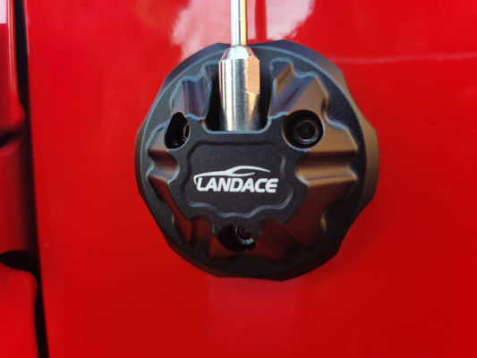 Черный CNC Алюминиевый Радио Антенна Корпус для Jeep Wrangler JK Бесплатная установка