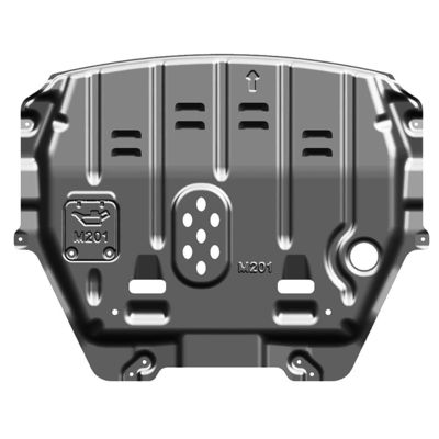 Чёрная стальная защитная пластина для защиты MINI-R под кузовом и защиты двигателя