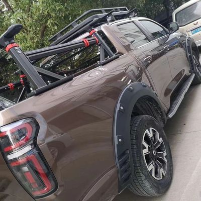 Высокий алюминиевый ложек для грузовых автомобилей для перевозки более длинных предметов на JEEP