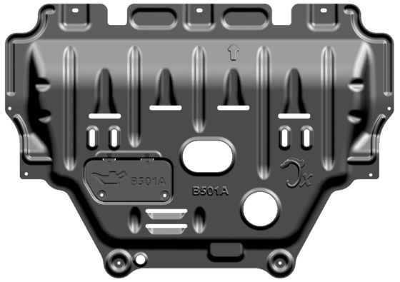 2015-2016 год BMW Car Fitment Стальная защитная пластина для защитной брони MINI-R