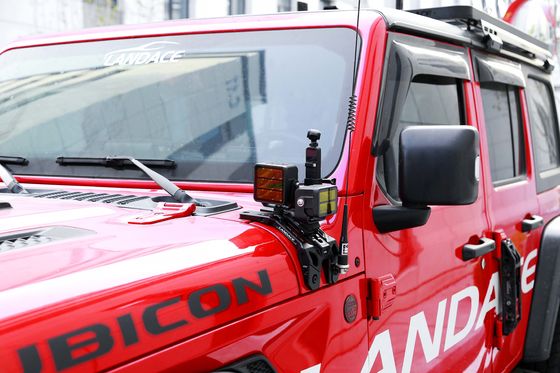 Алюминиевый сплав с колонкой для установки светового привода для Jeep Wrangler JL 12V OEM / ODM