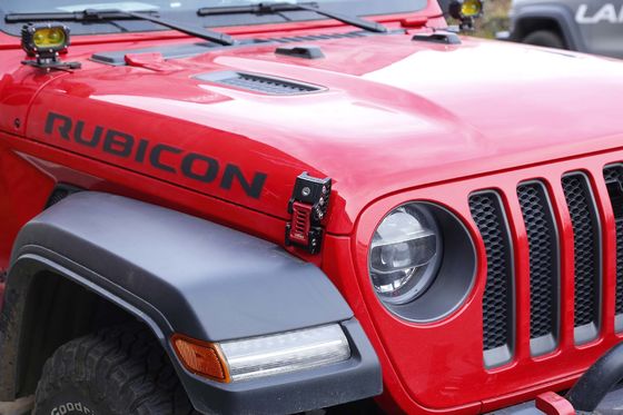 Алюминиевый Jeep Wrangler Jl Hood Lock OEM Jk Locking Hood Lock