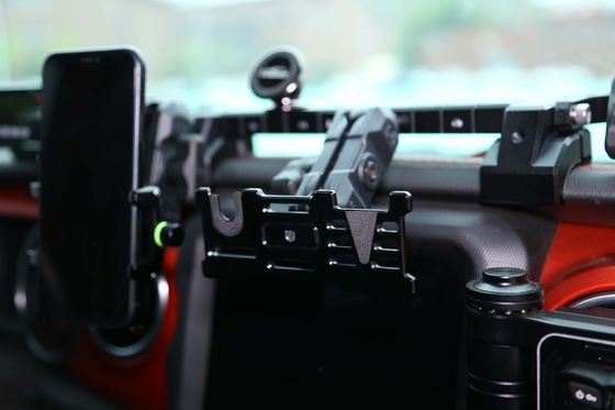 JEEP панель управления держатель для мобильных телефонов Алюминиевый центр панель управления