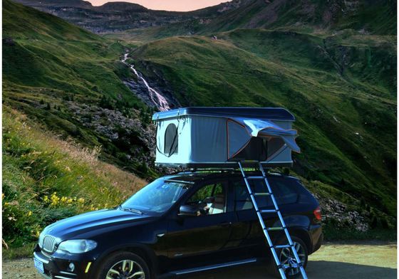 Автомобильная крыша верхняя палатка алюминиевая треугольная твердая оболочка крыша верхняя палатка с диагональным брекетом