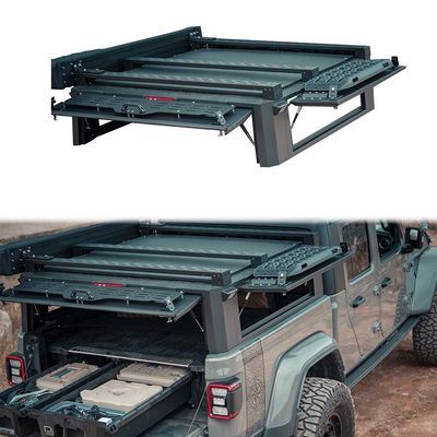 OEM сервис Принято черный порошкообразный покрытый грузовик навес для Jeep Gladiator Topper Camper