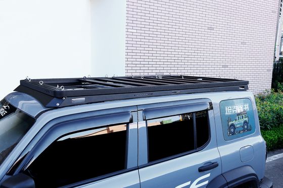 25.3KG Алюминиевый сплав низкопрофильный багажник корзина для GWM Tank 300 Car Roof Carrier