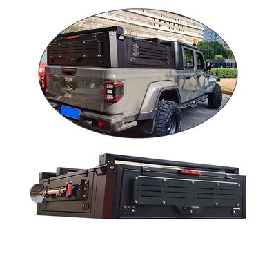 Твердый тип 4x4 Автоаксессуары Алюминиевый сплав Гладиатор Пикап Грузовик Кровать Твердый верхний крышный навес для джипа