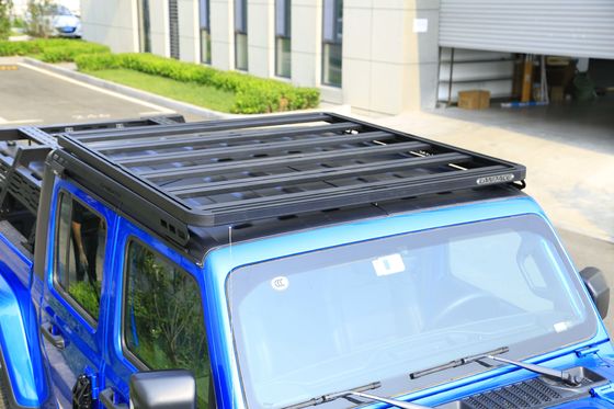 200 кг грузоподъемности Черная анодирующая крыша платформа для Jeep Wrangler JT Cars Roof Rack
