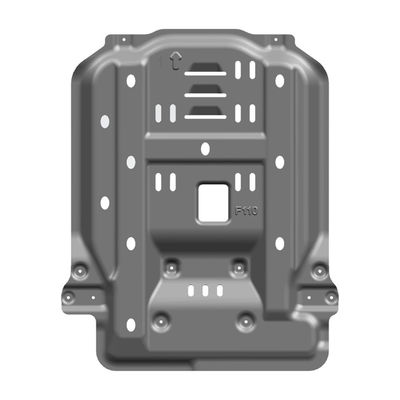 Tesla Modely Front Bar Lower Guard Skid Plate Silver Оригинальная установка болт-он
