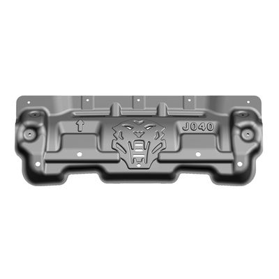 Tesla Modely Front Bar Lower Guard Skid Plate Silver Оригинальная установка болт-он