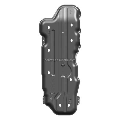 Tesla Modely Front Bar Lower Guard Skid Plate Silver Оригинальная установка болт-он