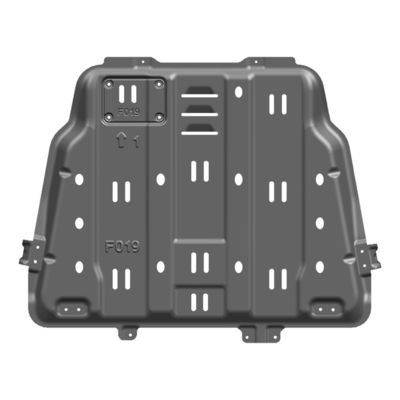 Tesla Modely Front Bar Lower Guard Skid Plate Silver Оригинальная установка болт-он