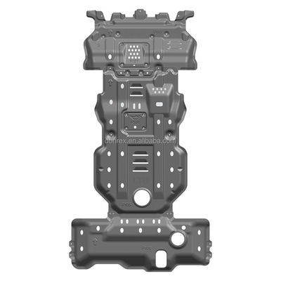 Tesla Modely Front Bar Lower Guard Skid Plate Silver Оригинальная установка болт-он
