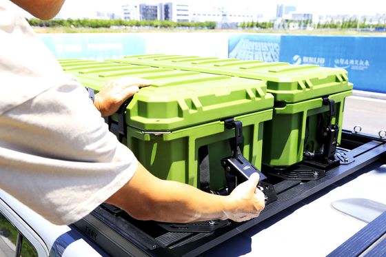 110L вместимость твердая оболочка автомобиля крыша багажный шкаф для хранения для тяжелого оборудования