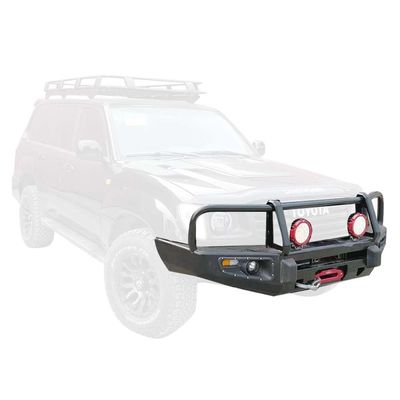 Специализированный стальной автомобильный бодикит Bull Bar Front Bumper для Toyota LC100