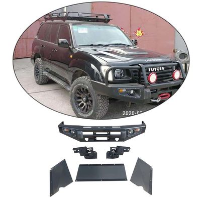 Специализированный стальной автомобильный бодикит Bull Bar Front Bumper для Toyota LC100
