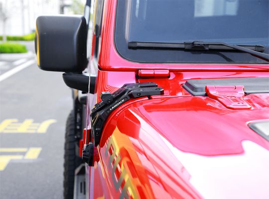 JEEP 2021- Wrangler Light Mounting Brackets CNC, обработанные из прочного алюминиевого сплава