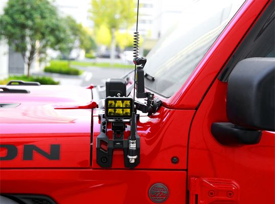 JEEP 2021- Wrangler Light Mounting Brackets CNC, обработанные из прочного алюминиевого сплава