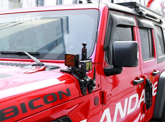 Wrangler Off-Road Silver Light Mounting Brackets с высокопроизводительной обработкой