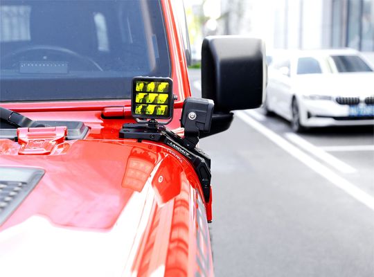 Jeep Wrangler JL Fog Light Mounting Brackets с технологией обработки с помощью ЧПУ