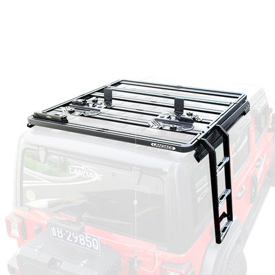18-23 Wrangler Rubicon Jeep Крыша Боковые альпинисты Лестница Offroad Стальная лестница