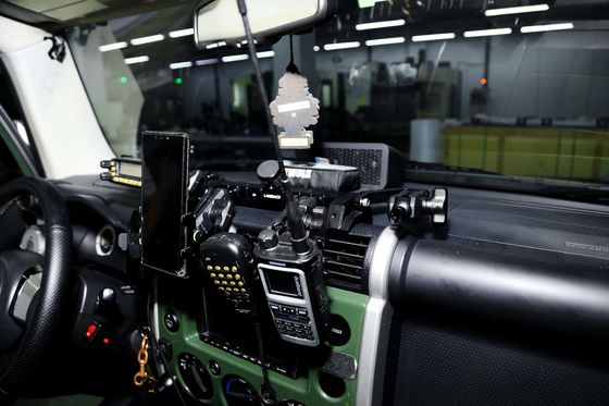Беспроводная автомобильная переключательная панель и гибкий 4x4 FJ центральный консоль кронштейн телефон для Toyota
