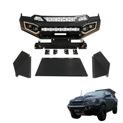 Автомобиль Make Dmax 2021 Передний стальной бампер охранный корпус Kit Bull Bar Авто бамперы для ISUZU