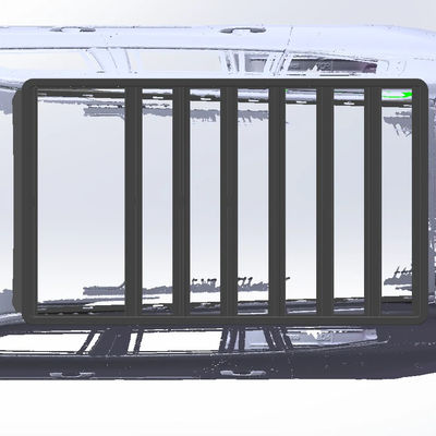 Алюминиевые стойки для автомобильной крыши для Toyota LC300 длина 2270*1300 мм Поверхность покрытия порошком