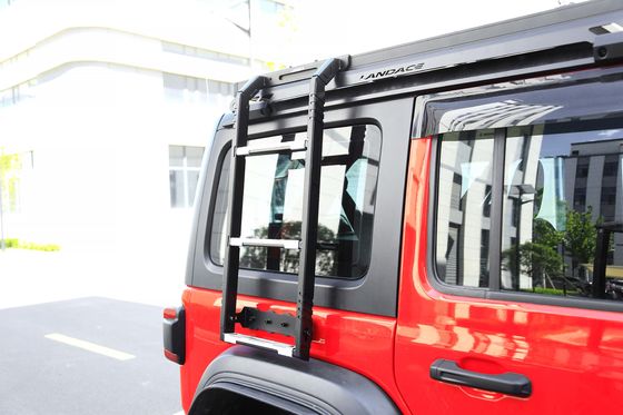 SUS304 4x4 внедорожный аксессуар Wrangler JL Черная крышечная стойка для автомобилей Металлическая боковая лестница для джипов