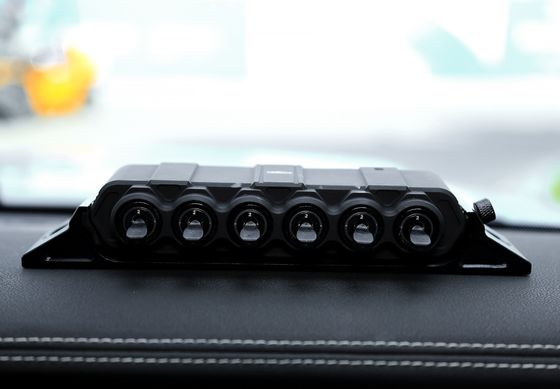 ISO9001 2015 Сертифицированный 6 Gang Aluminum Rocker Switch Panel для беспроводного управления автозапчастями