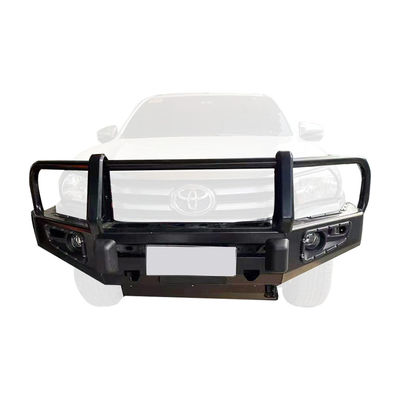 Порошкообразованный передний бампер для Toyota Hilux Steel Body Kit Bull Bar для 4x4 Off Road