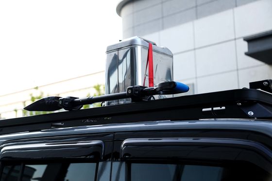 Черный багажный бак с низким профилем из алюминиевого сплава 4X4 300 аксессуаров