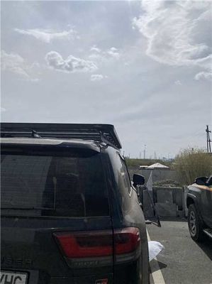 SUS304 Вертикальная установка универсального автомобильного крышевого носителя для верхней крыши Toyota LC300