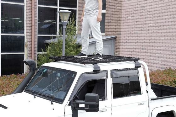 Установка дождевых канав в бездорожье Land Cruiser LC79 Алюминиевый 4X4 крышный стойка для Toyota