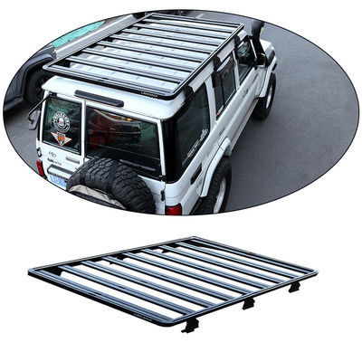Off Road Land Cruiser LC76 серии 4x4 Мост на крыше в черном цвете AL6063 SS304 для Toyota