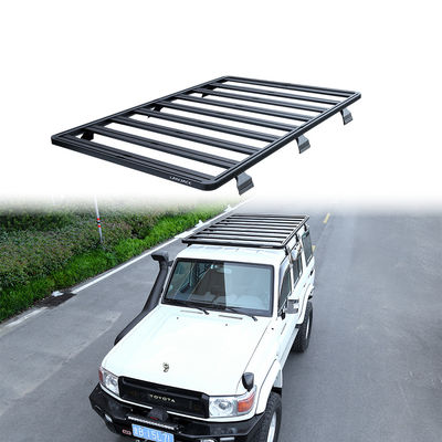 Off Road Land Cruiser LC76 серии 4x4 Мост на крыше в черном цвете AL6063 SS304 для Toyota