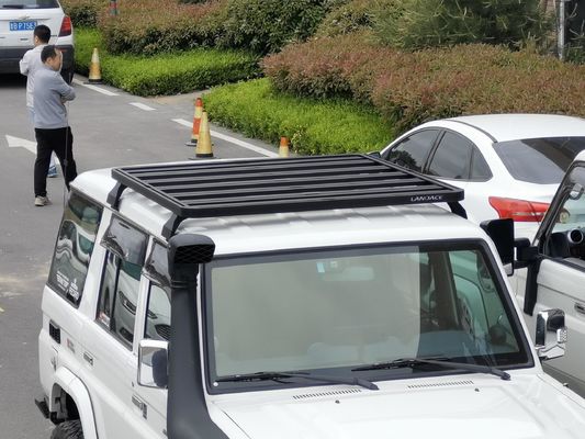 Алюминиевая сплав крыша Монтаж автомобильной крыши корзины для Toyota FJ Cruiser в черном отделении