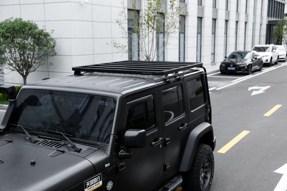 Universal Aluminum Alloy Roof Rail Rack for Jeep Wrangler JK Offroad Car Accessories (Универсальная рельсовая стойка для кровельных рельсов из алюминиевого сплава для Jeep Wrangler JK Offroad Car Accessories)